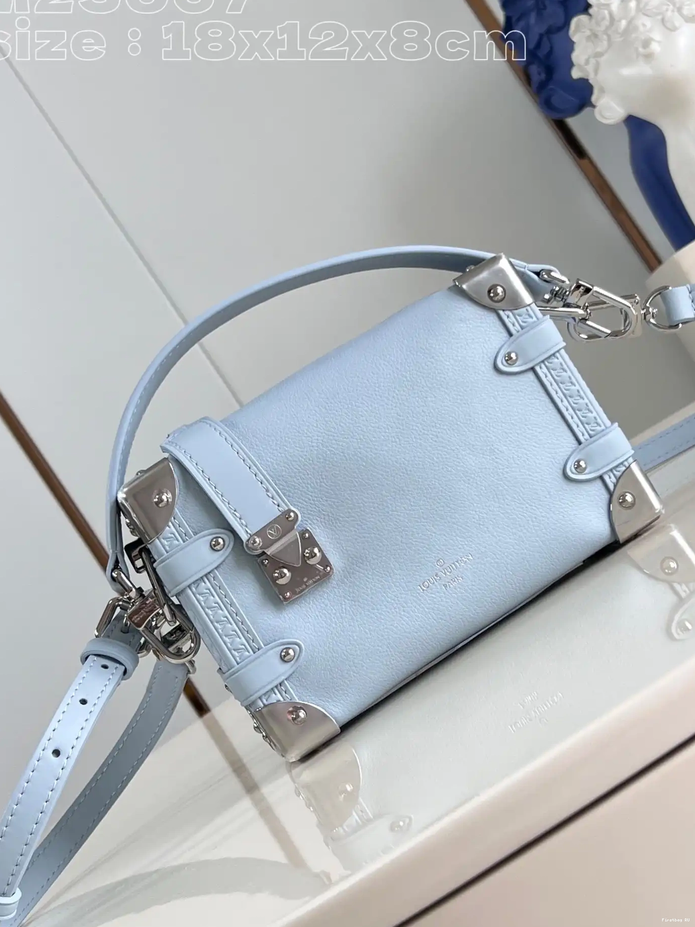 VUITTON LOUIS Side Trunk PM-18*12.5*8CM 0614